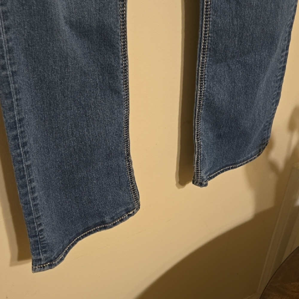 Miss Me Indigo Boot Cut Jeans. Inseam 27.5. Waist 15 - Picture 12 of 12